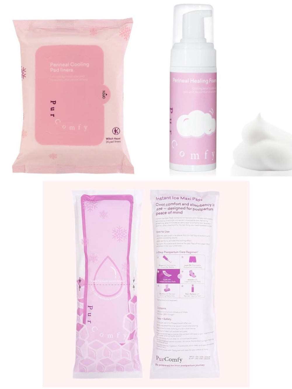 PurComfy Postpartum Bundle